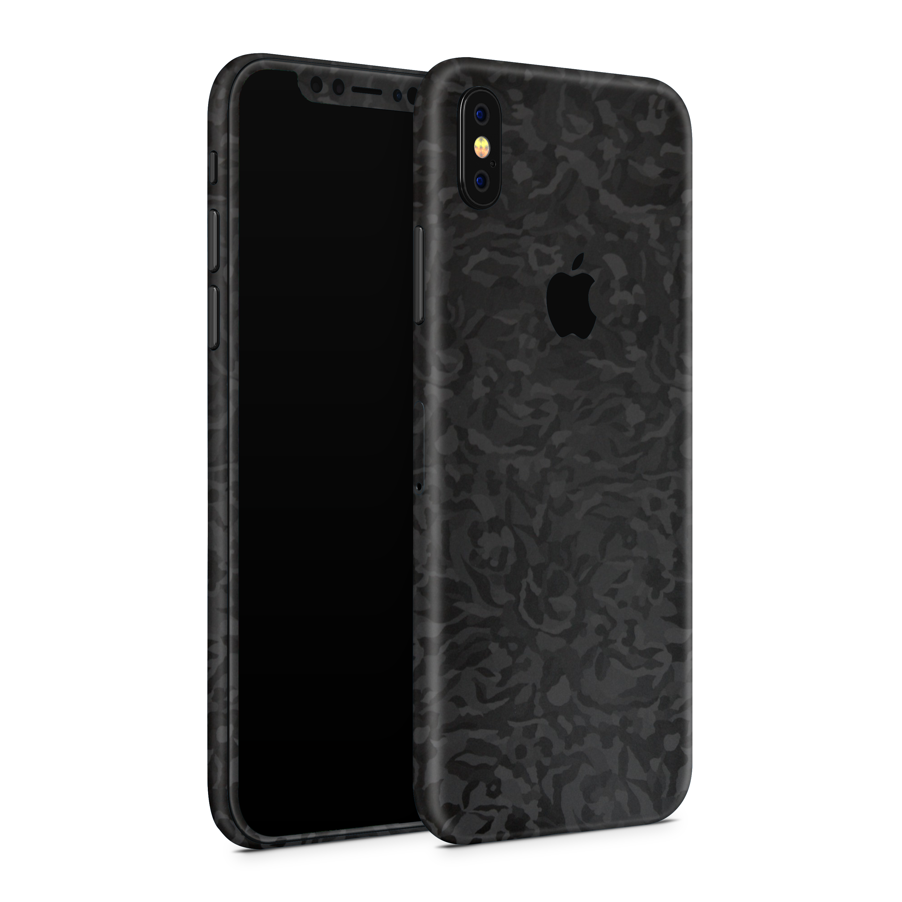 iPhone XS Camouflage Skin Zwart Ucustom