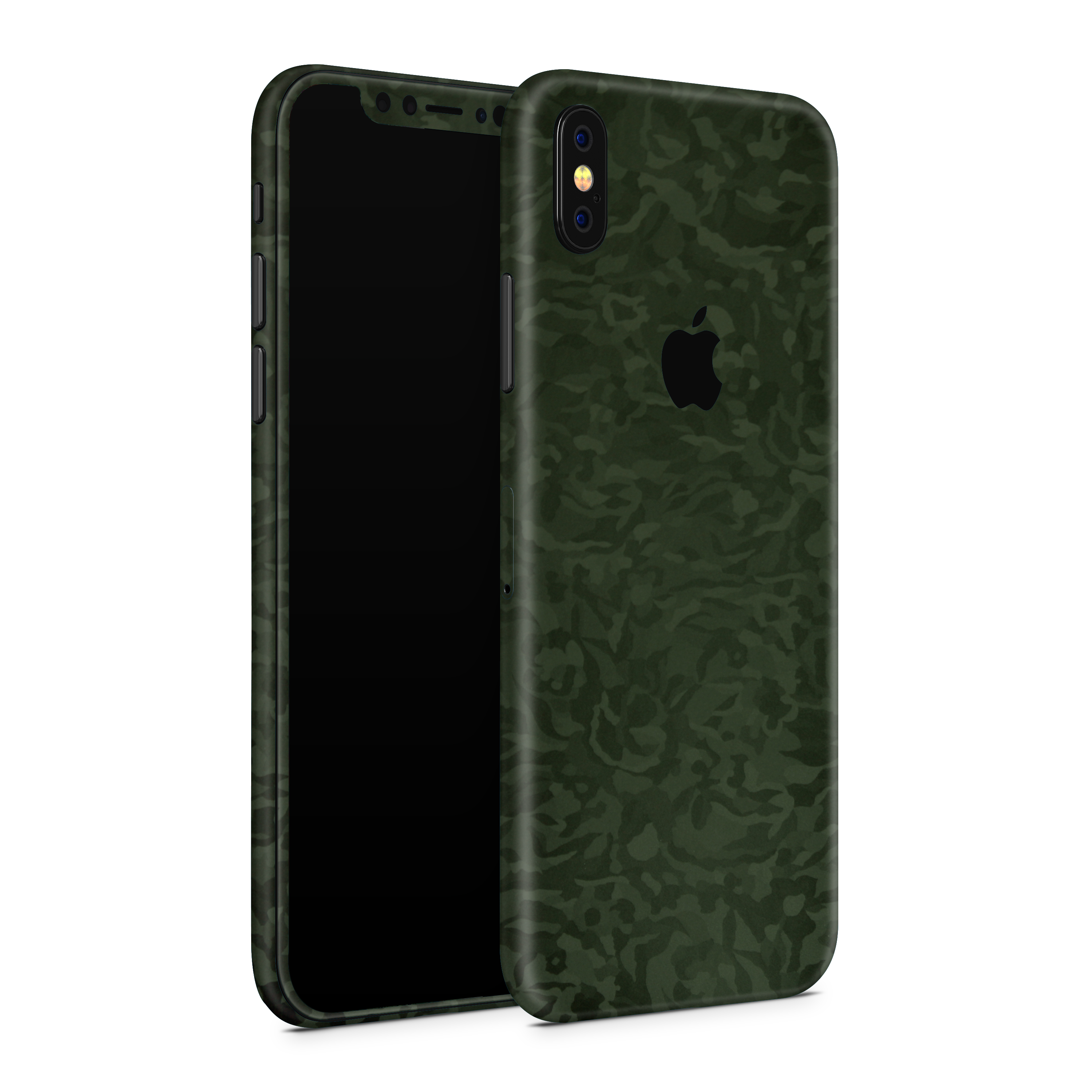 iPhone XS Camouflage Skin Groen Ucustom